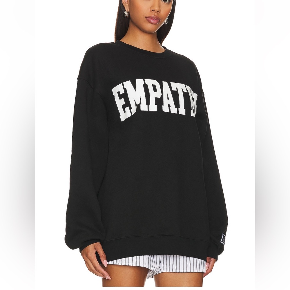 The Mayfair Group Empathy Always Crewneck Black